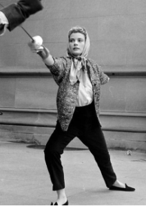Princess Grace Kelly fencing Epee